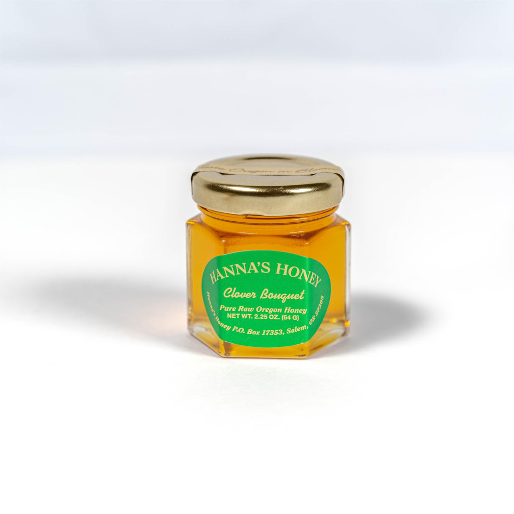 Hanna's Honey Clover Honey 2.25oz NWFG - Hanna's Honey