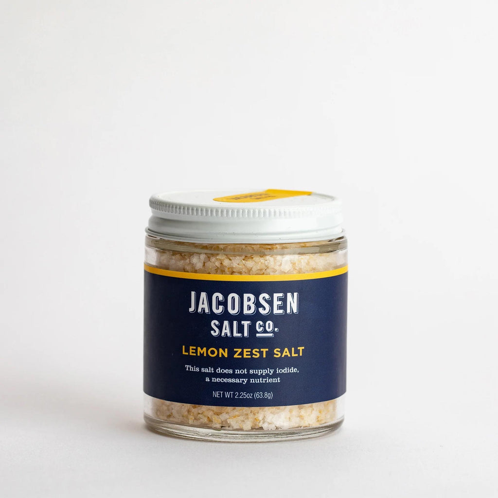 Jacobsen Salt Co Lemon Zest Salt 2.25oz NWFG - Jacobsen LLC