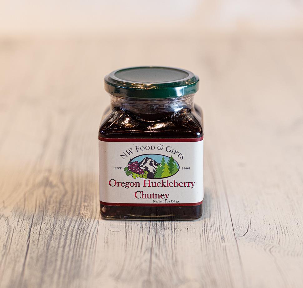NW Signature Huckleberry Chutney 12oz NWFG - NW Food and Gifts Signature Products