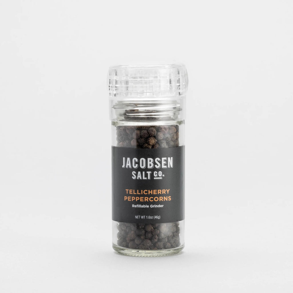 Jacobsen Salt Co Tellicherry Peppercorn Grinder 2.1oz NWFG - Jacobsen LLC