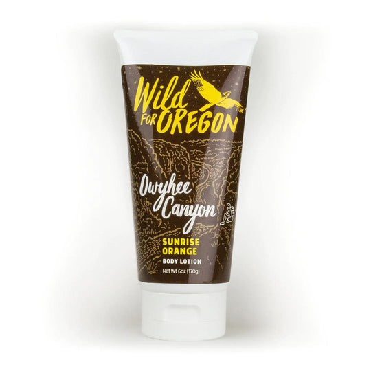 Wild For Oregon Owyhee Canyon Sunrise Orange Body Lotion 6oz NWFG - Wild For Oregon