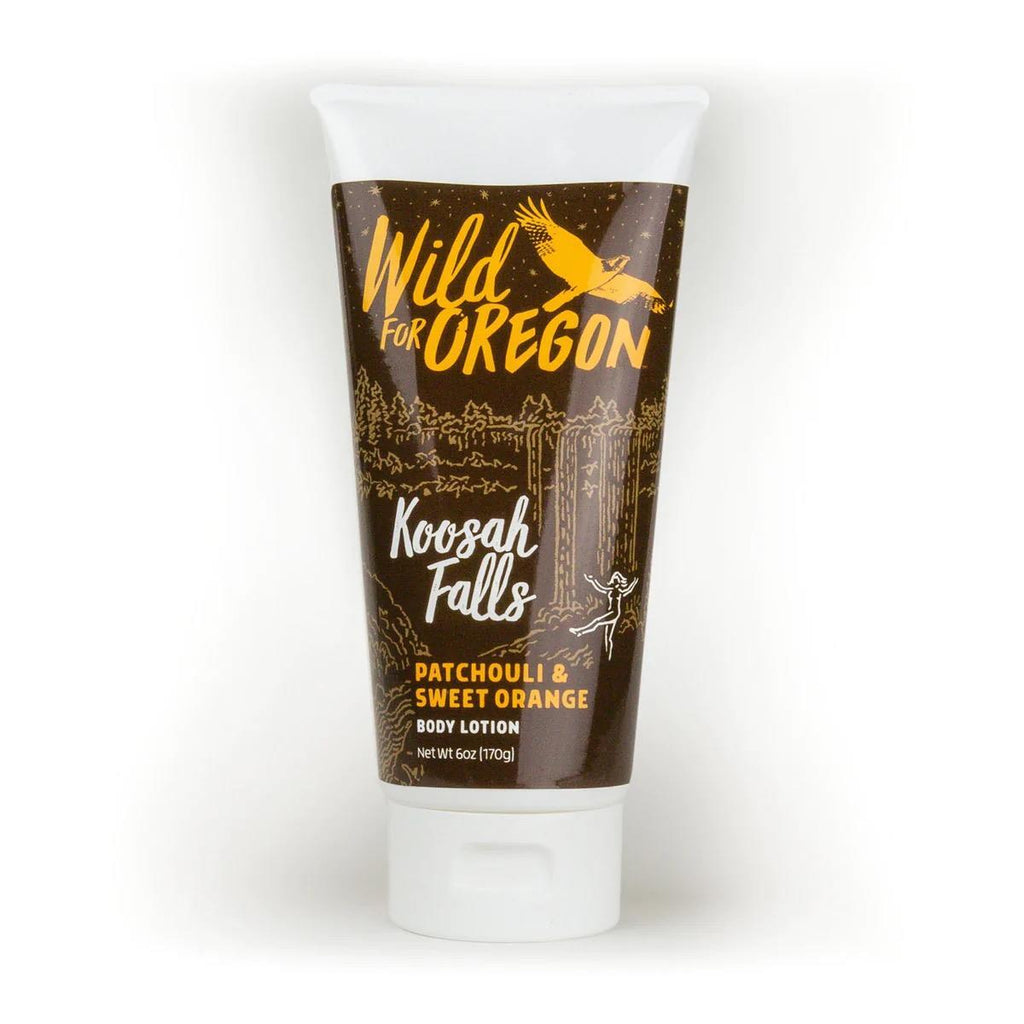 Wild For Oregon Koosah Falls Patchouli and Sweet Orange Body Lotion 6oz NWFG - Wild For Oregon