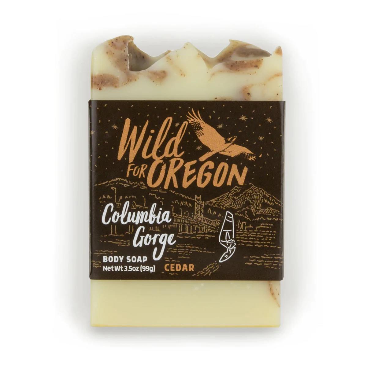 Wild For Oregon Columbia Gorge Cedar Body Soap 3.5oz NWFG - Wild For Oregon