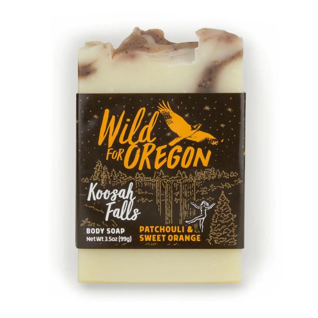 Wild For Oregon Koosah Falls Patchouli and Sweet Orange Body Soap 3.5oz NWFG - Wild For Oregon