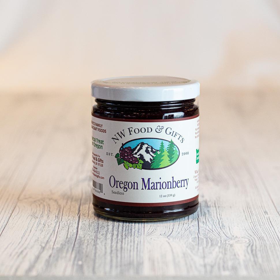 NW Signature Marionberry Jam 12oz NWFG - NW Food and Gifts Signature Products