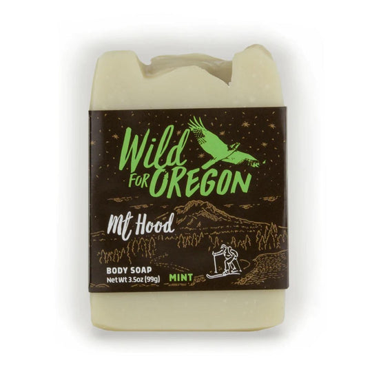 Wild For Oregon Mt Hood Mint Body Soap 3.5oz NWFG - Wild For Oregon