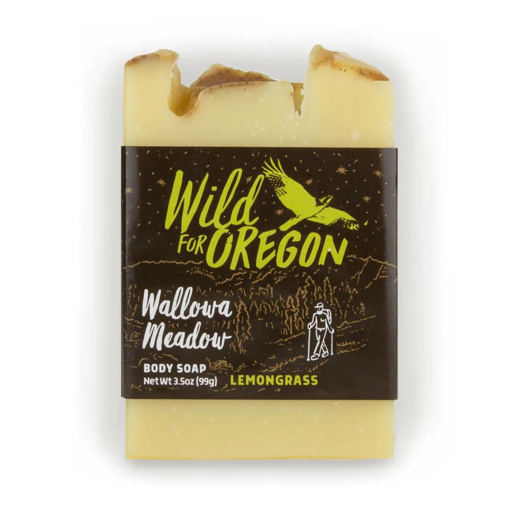 Wild For Oregon Wallowa Meadow Lemongrass Body Soap 3.5oz NWFG - Wild For Oregon