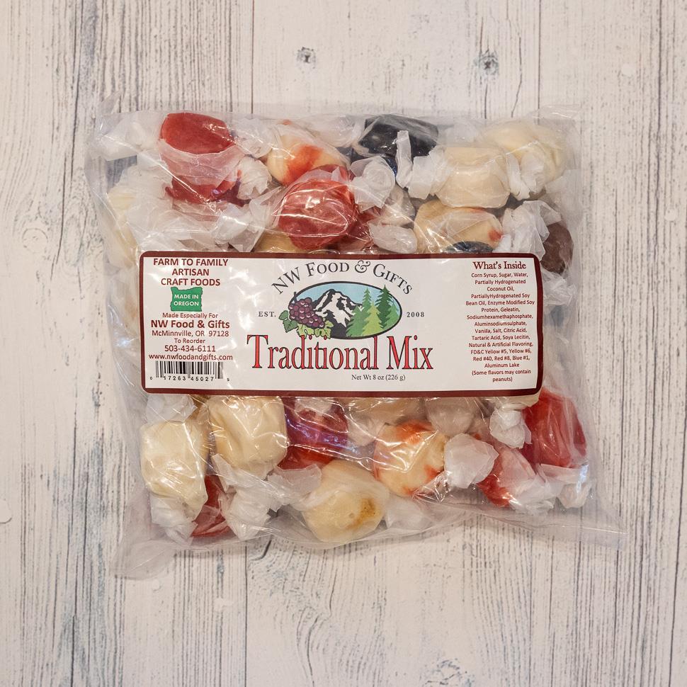 NW Signature Traditional Mix Taffy 8oz NWFG - NW Food and Gifts Signature Products