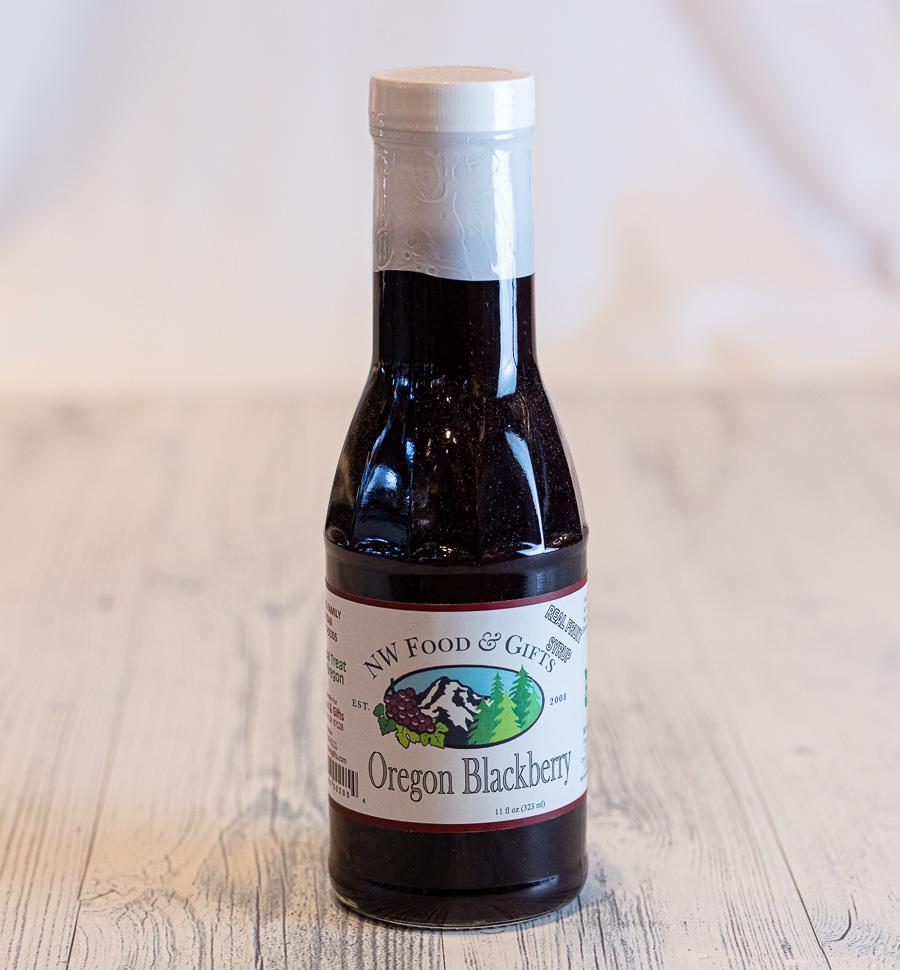 NW Signature Blackberry Syrup 11 fl oz NWFG - NW Food and Gifts Signature Products