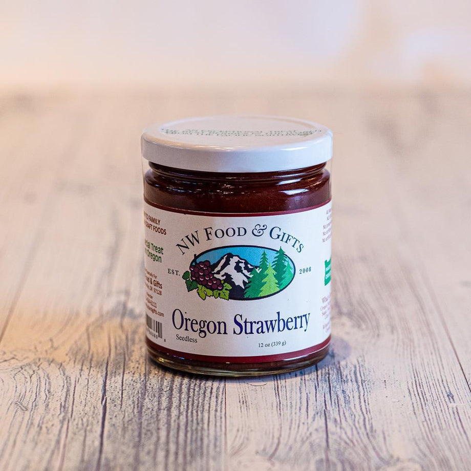 NW Signature Strawberry Jam 12oz – NW Food and Gifts