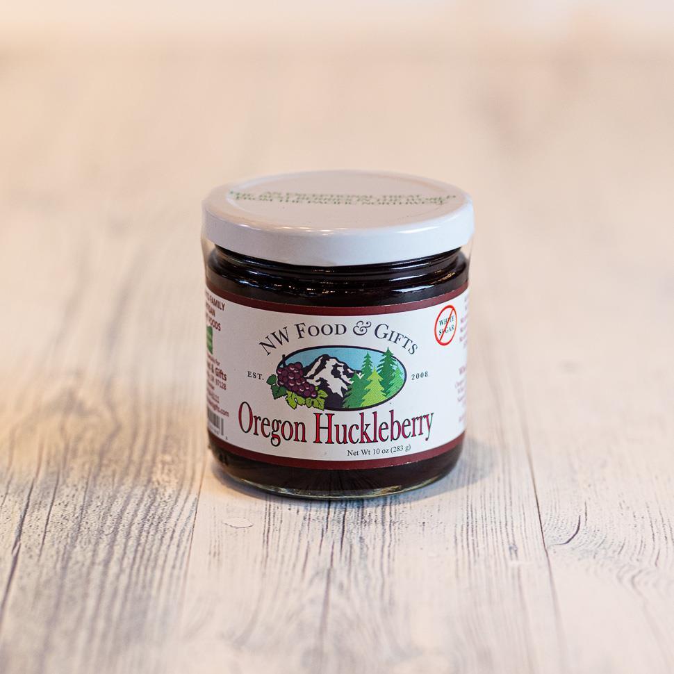 NW Signature Sugar Free Huckleberry Jam 10oz NWFG - NW Food and Gifts Signature Products
