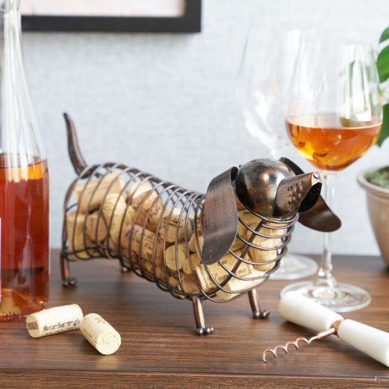 True Brands Dachshund Cork Holder NWFG - True Brands