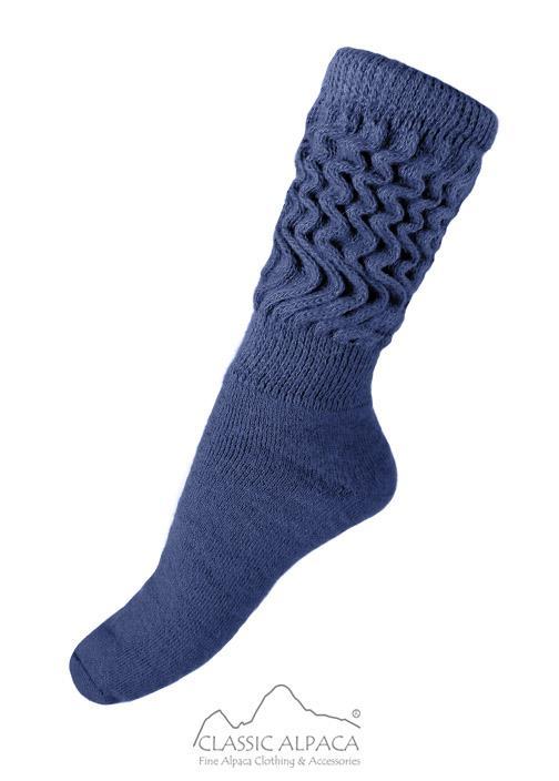 Classic Alpaca Denim Therapeutic Socks XL NWFG - Classic Alpaca