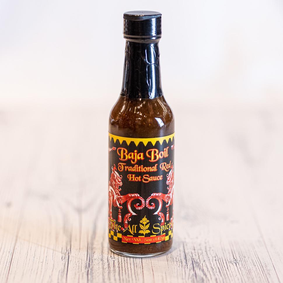 The All Spice Co Baja Boil Traditional Red Hot Sauce 5oz NWFG - The All Spice Co
