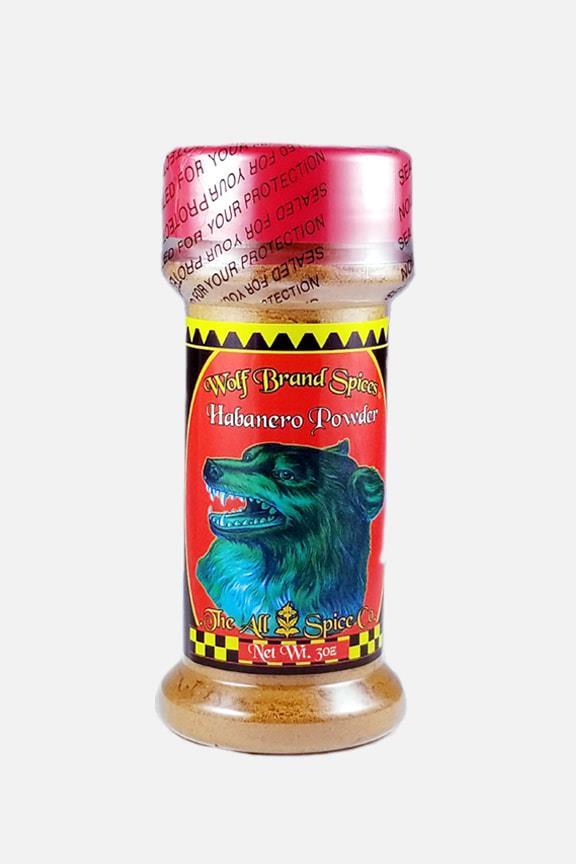 The All Spice Co Wolf Brand Spices Habanero Powder 3oz NWFG - The All Spice Co