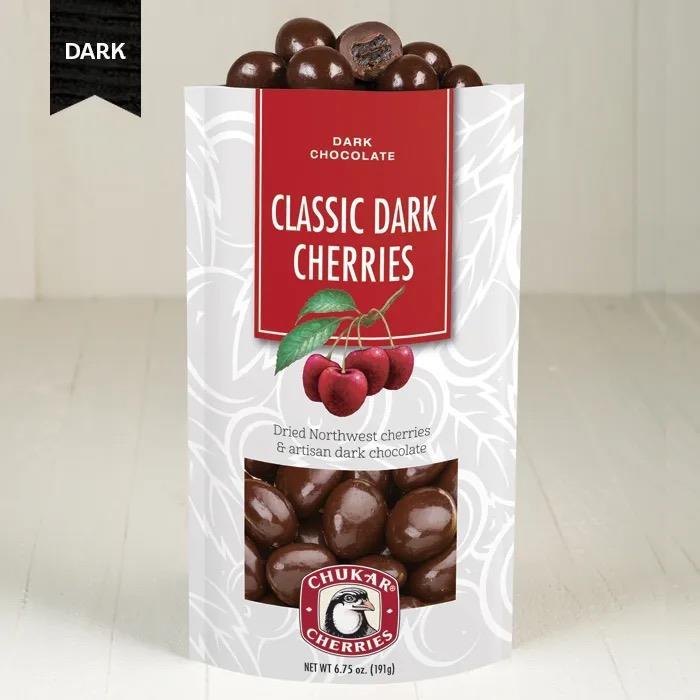 Chukar Cherries Dark Chocolate Classic Cherries 2.75oz NWFG - Chukar Cherries