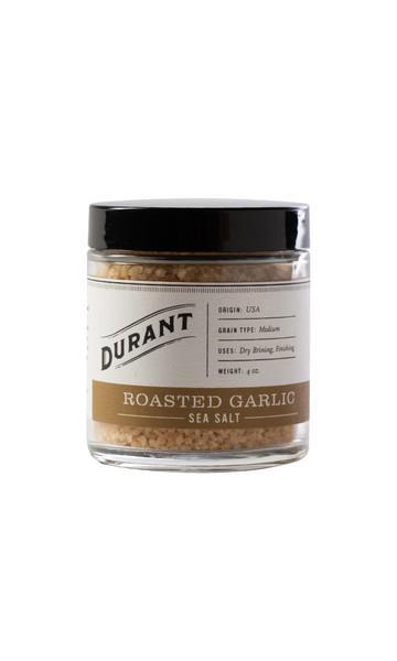 Durant Roasted Garlic Sea Salt 4oz NWFG - Durant Vineyards