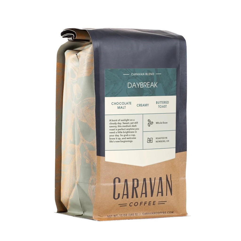 Caravan Coffee Daybreak Blend Whole Bean 12oz NWFG - Caravan